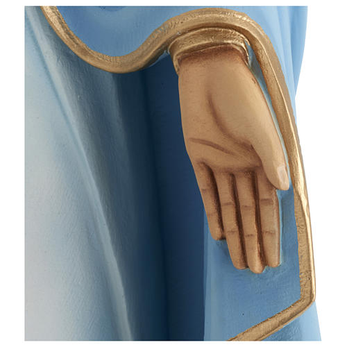 Nossa Senhora Milagrosa 80 cm fibra de vidro PARA EXTERIOR