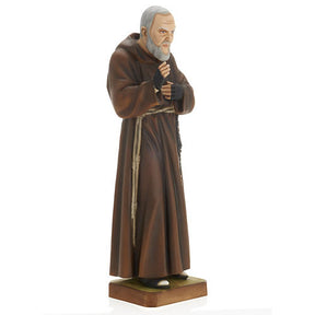 Padre Pio fibra de vidro 60 cm