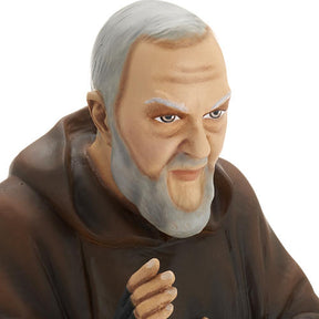 Padre Pio fibra de vidro 60 cm