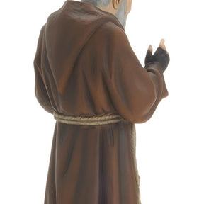 Padre Pio fibra de vidro 60 cm
