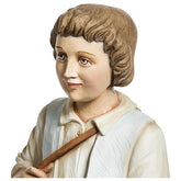 Pastor com ovelha presépio 60 cm fibra de vidro PARA EXTERIOR