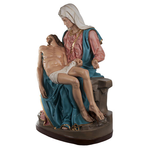 Pietà de Michelangelo fibra de vidro 100 cm PARA EXTERIOR