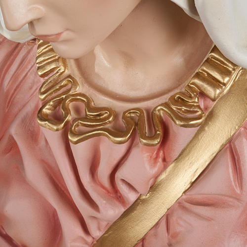 Pietà de Michelangelo fibra de vidro 100 cm