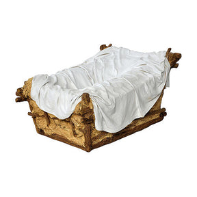 Presépio completo 160 cm Lando Landi 15 peças fibra de vidro olhos cristal EXTERIOR