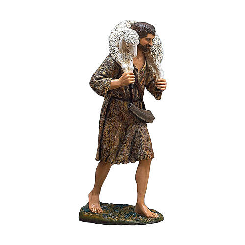 Presépio completo 160 cm Lando Landi 15 peças fibra de vidro olhos cristal EXTERIOR