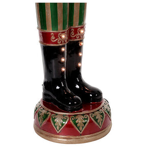 Quebra-nozes com tambor animado 180 cm de fibra de vidro