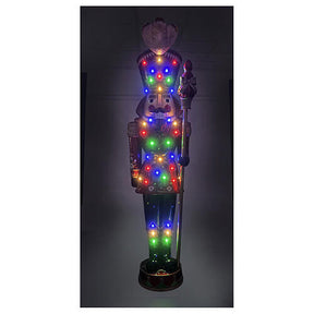 Quebra-nozes com vara de luzes LED 270 cm de fibra de vidro