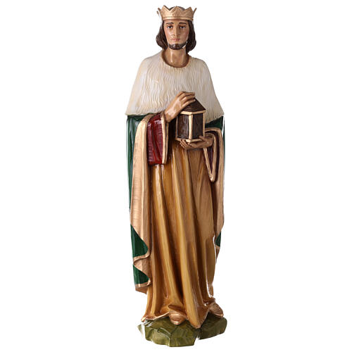 Reis Magos 80 cm presépio fibra vidro pintada PARA EXTERIOR