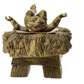 Sagrada Família fibra de vidro efeito bronze 60 cm