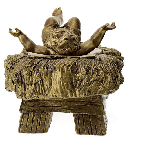 Sagrada Família fibra de vidro efeito bronze 60 cm