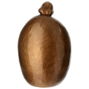 Sagrada Família para exterior Val Gardena fibra de vidro efeito bronze 35 cm