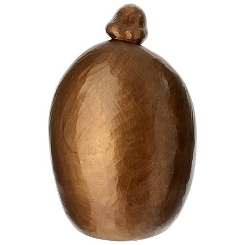 Sagrada Família para exterior Val Gardena fibra de vidro efeito bronze 35 cm