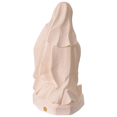 Sagrada Família Val Gardena fibra de vidro branca 60 cm