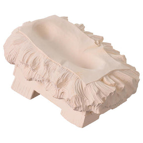 Sagrada Família Val Gardena fibra de vidro branca 60 cm