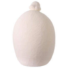 Sagrada Família Val Gardena fibra de vidro branca para exterior 36 cm