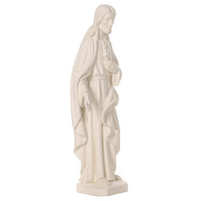 Sagrado Coração de Jesus 80x25x20 cm fibra de vidro