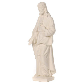 Sagrado Coração de Jesus 80x25x20 cm fibra de vidro