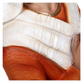 Santa Bernadette 50 cm fibra de vidro