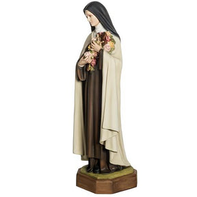 Santa Teresa de Lisieux 80 cm fibra de vidro