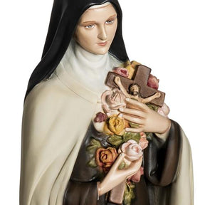 Santa Teresa de Lisieux 80 cm fibra de vidro