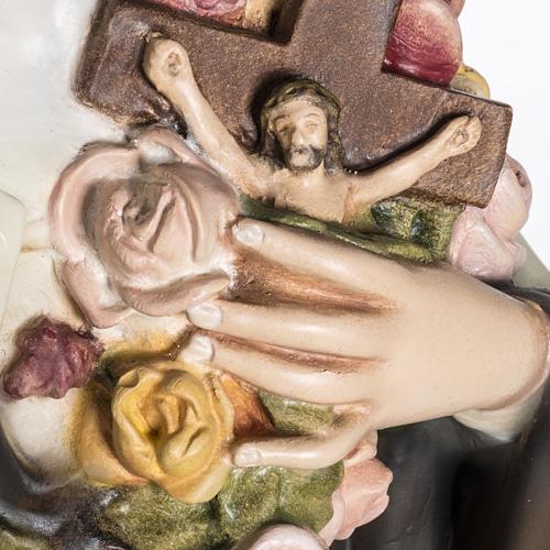 Santa Teresa de Lisieux 80 cm fibra de vidro