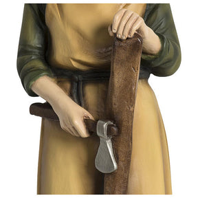 São José carpinteiro de parede 60 cm fibra vidro PARA EXTERIOR