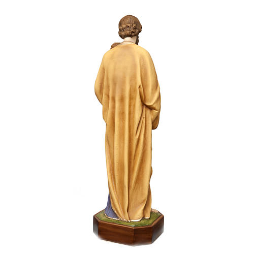 São José com menino 130 cm fibra vidro pintada