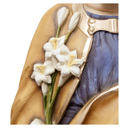 São José com o Menino 130 cm fibra vidro pintada PARA EXTERIOR