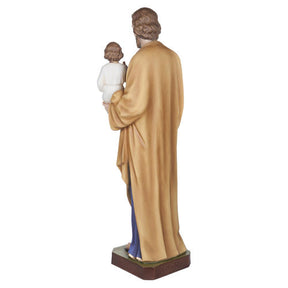 São José com o Menino fibra de vidro 100 cm PARA EXTERIOR