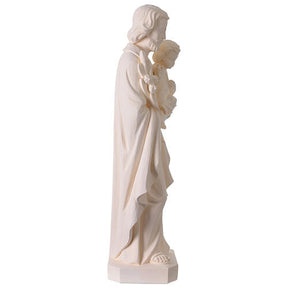 São José para exterior Val Gardena fibra de vidro branca 60 cm