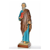 São Pedro 160 cm fibra de vidro pintada