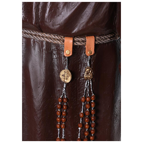 São Pio de Pietrelcina Landi 150 cm DE EXTERIOR