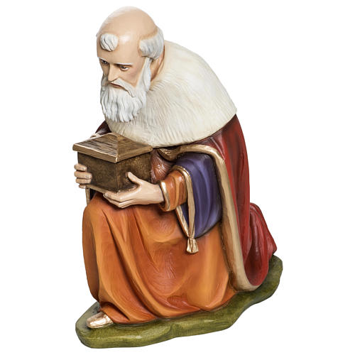 Três Reis Magos 60 cm fibra de vidro PARA EXTERIOR