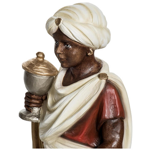 Três Reis Magos 60 cm fibra de vidro PARA EXTERIOR