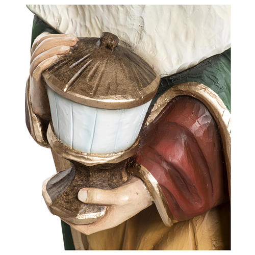 Três Reis Magos 60 cm fibra de vidro PARA EXTERIOR