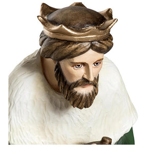 Três Reis Magos 60 cm fibra de vidro PARA EXTERIOR