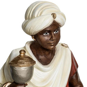 Três Reis Magos presépio 60 cm fibra de vidro