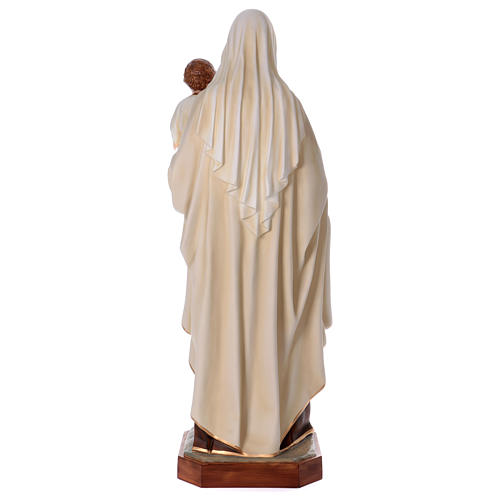 Virgem Maria com o menino 170 cm fibra de vidro